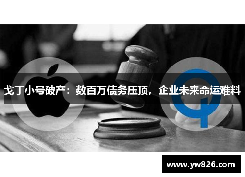 戈丁小号破产：数百万债务压顶，企业未来命运难料